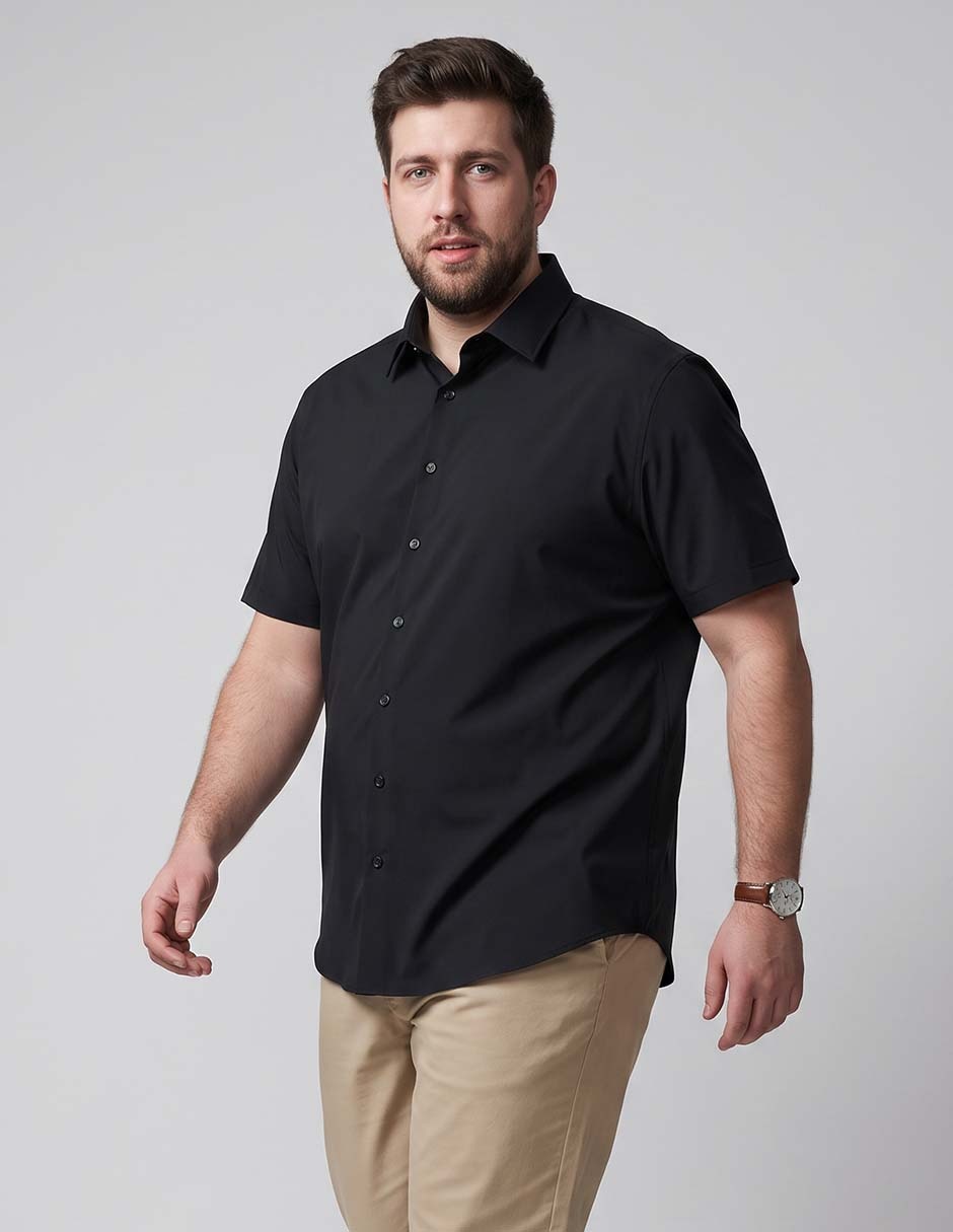 Camisa casual manga corta para hombre Camisa casual manga corta para hombre