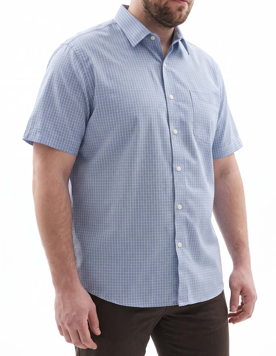 Camisa casual manga corta para hombre 2
