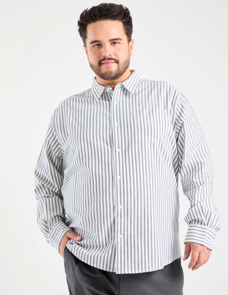 Camisa casual manga larga para hombre Camisa casual manga larga para hombre