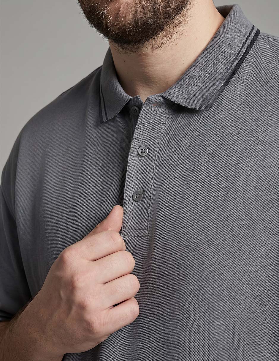 Playera cuello polo para hombre 3
