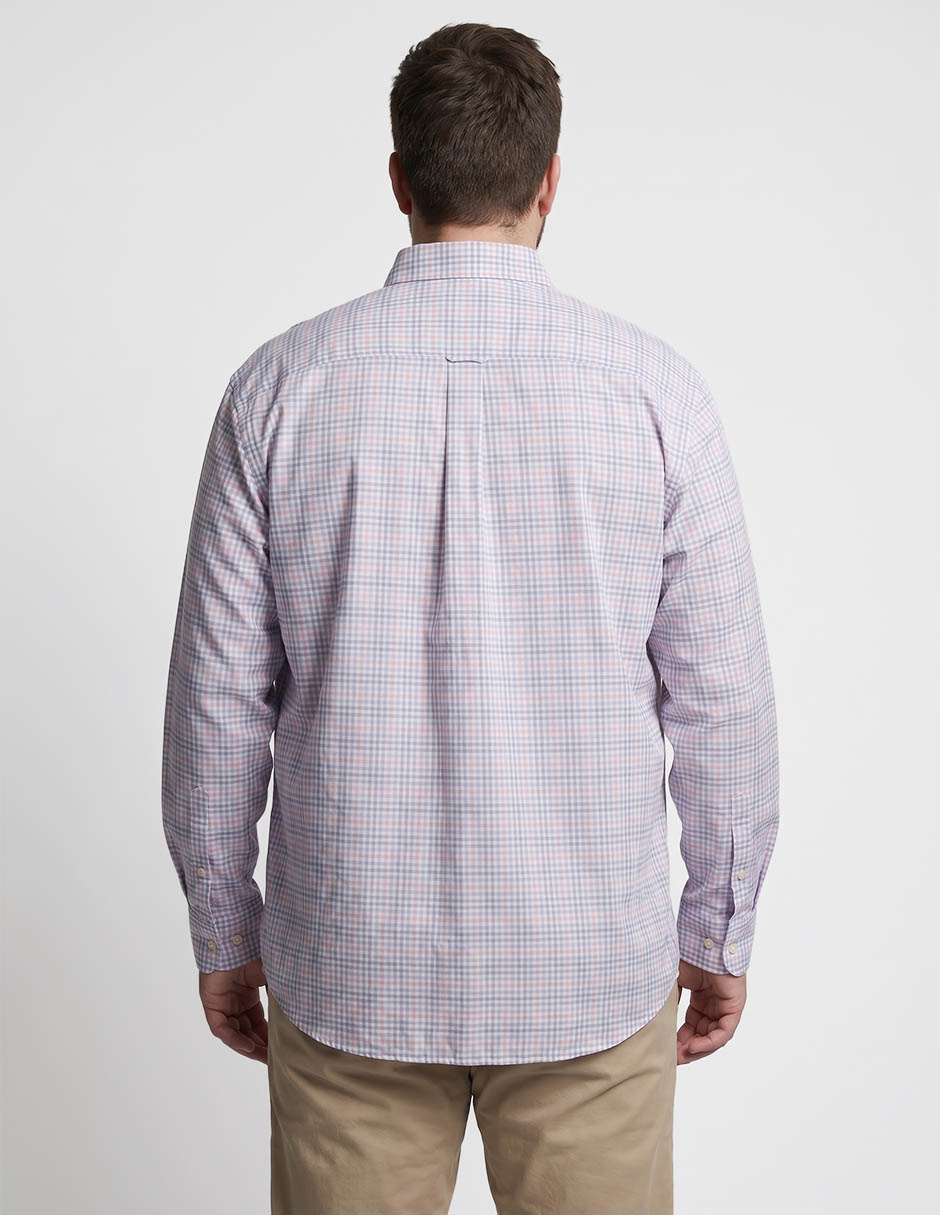 Camisa casual de algodón manga larga para hombre 2