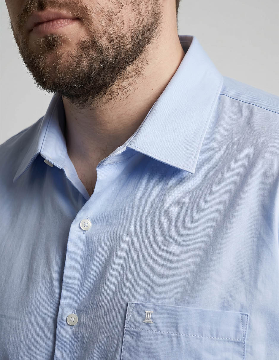 Camisa casual de algodón manga larga para hombre 3