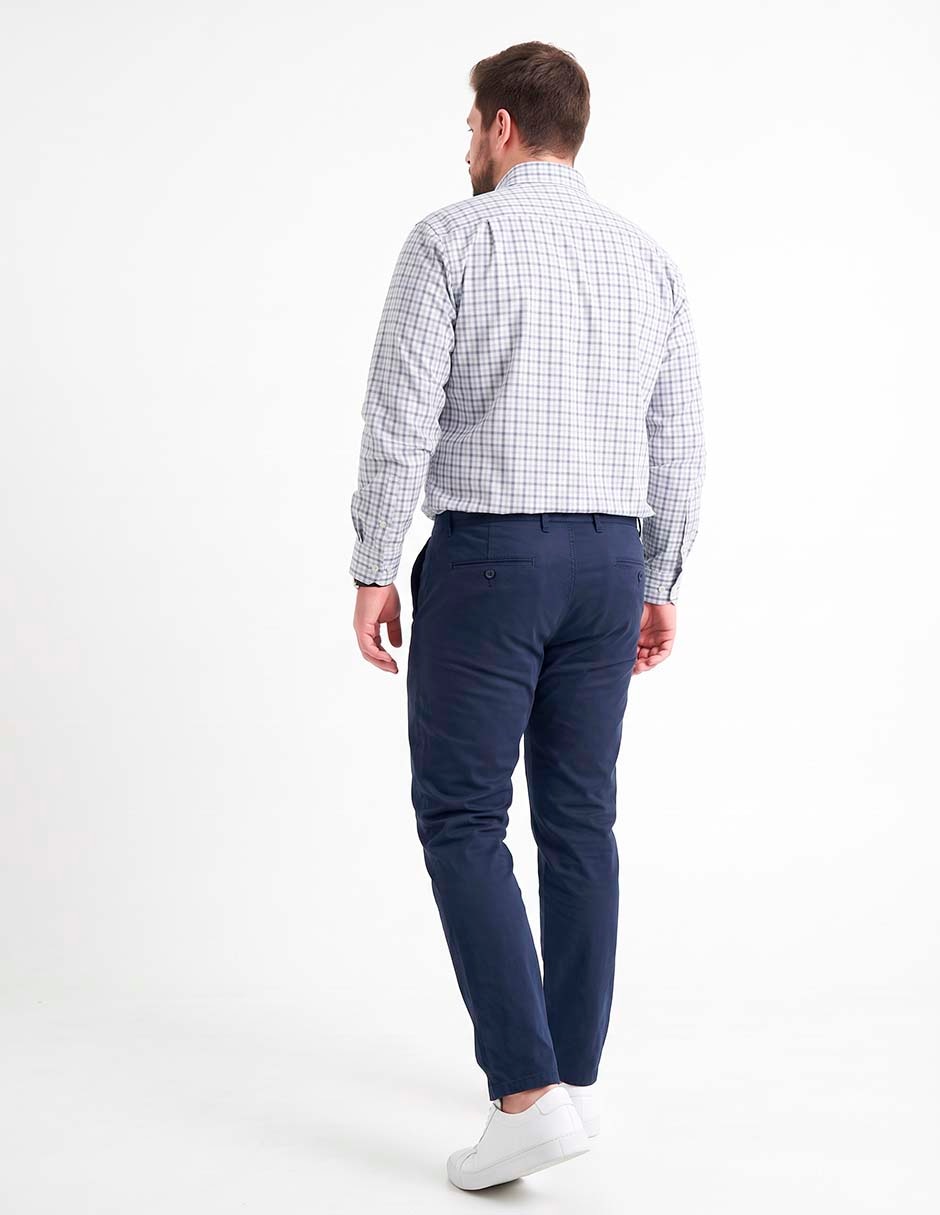 Camisa casual manga larga para hombre 2
