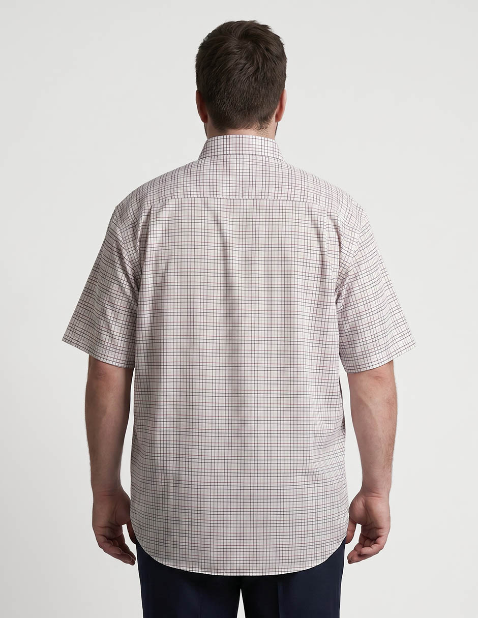 Camisa casual de algodón manga corta para hombre 2