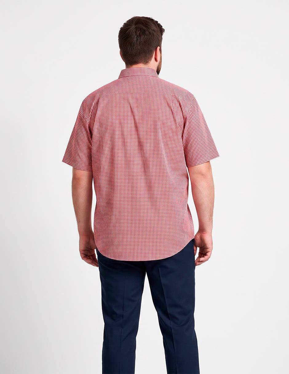 Camisa casual de algodón manga corta para hombre 3
