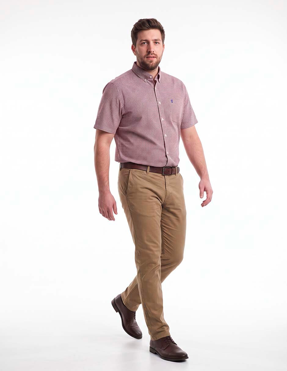 Camisa casual manga corta para hombre 3