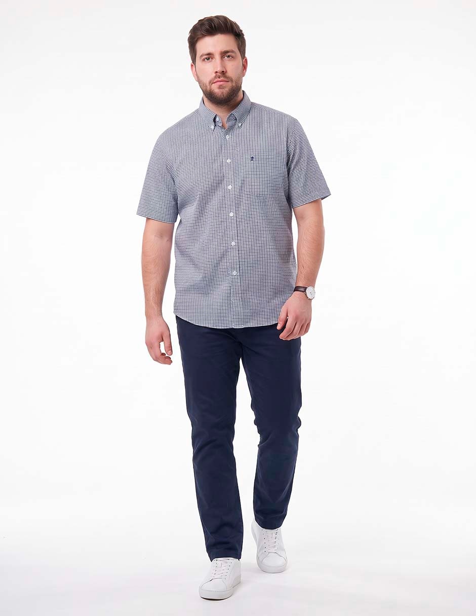 Camisa casual manga corta para hombre 3
