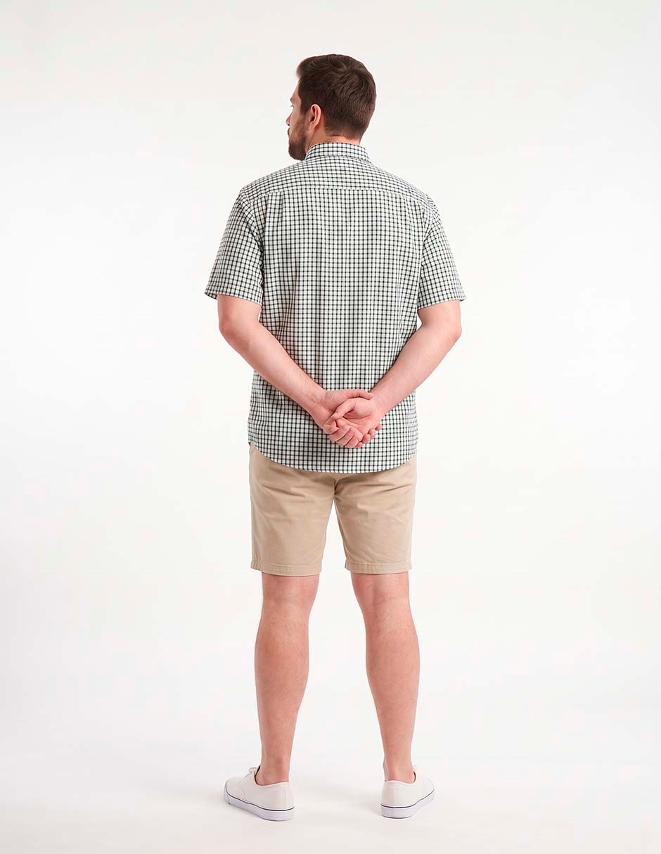 Camisa casual manga corta para hombre 2