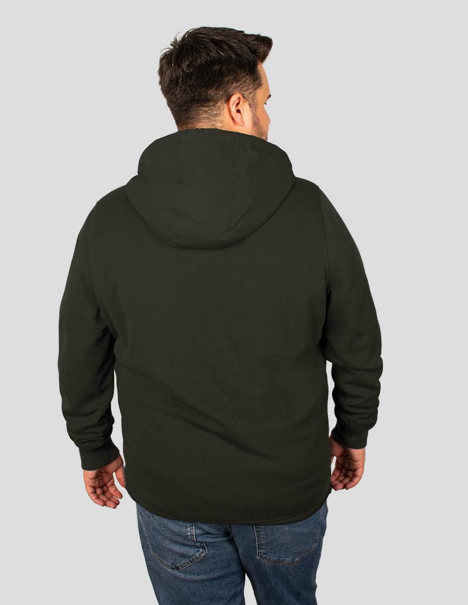 Chamarra casual Greenlander capucha desmontable para hombre