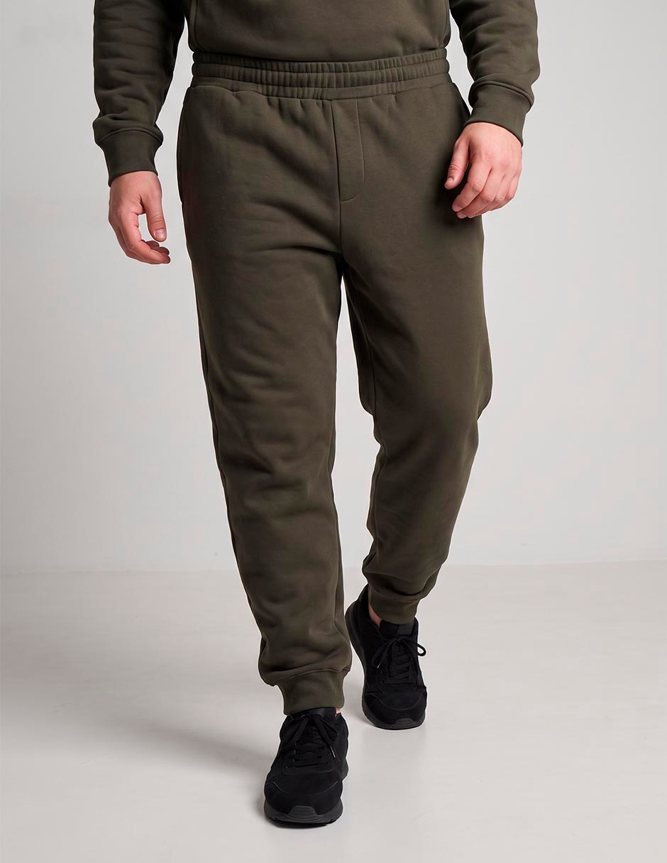 Pantalón regular de algodón para hombre 1