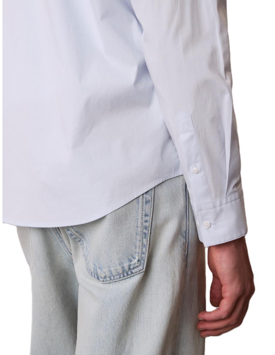 Camisa casual manga larga para hombre