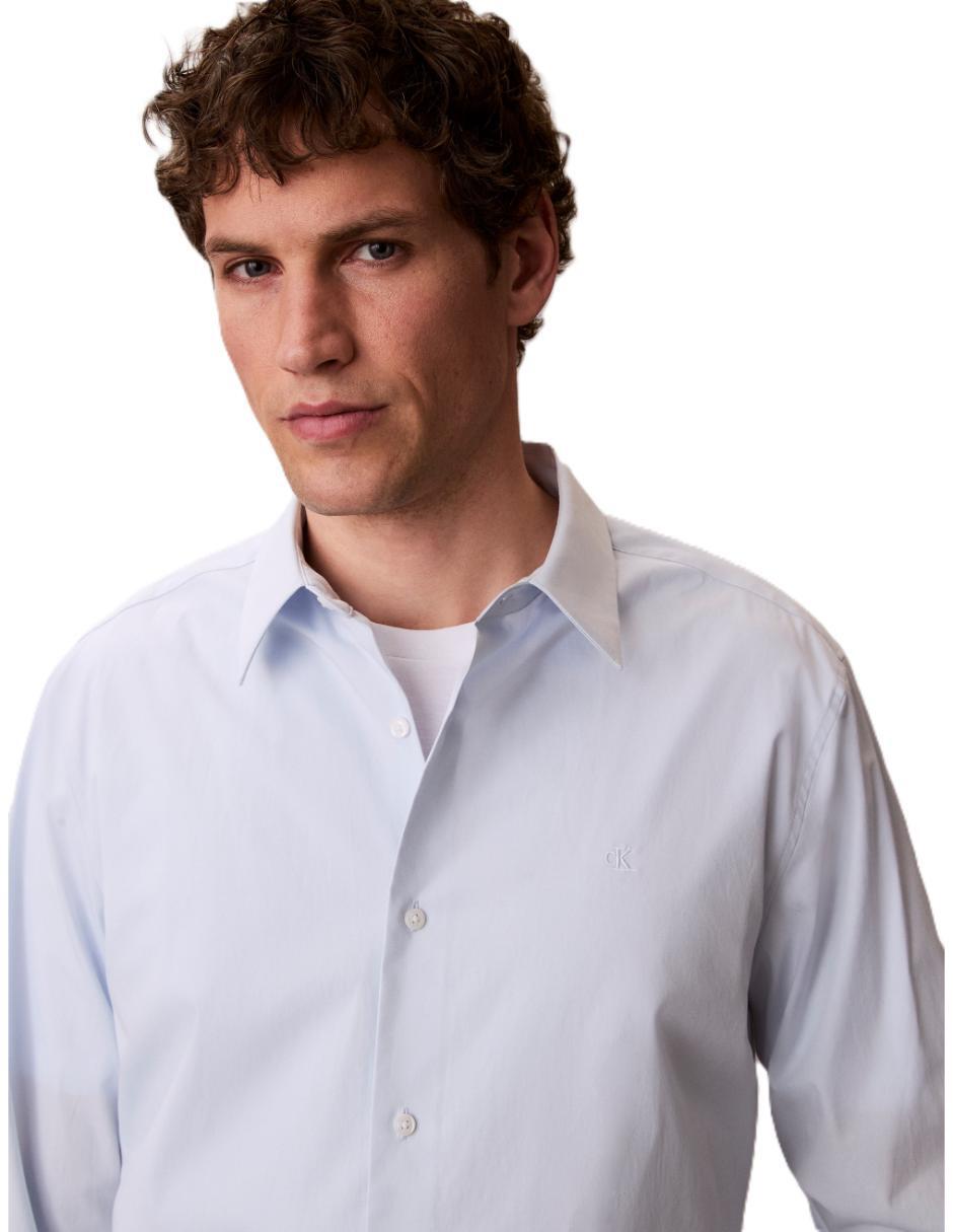 Camisa casual manga larga para hombre