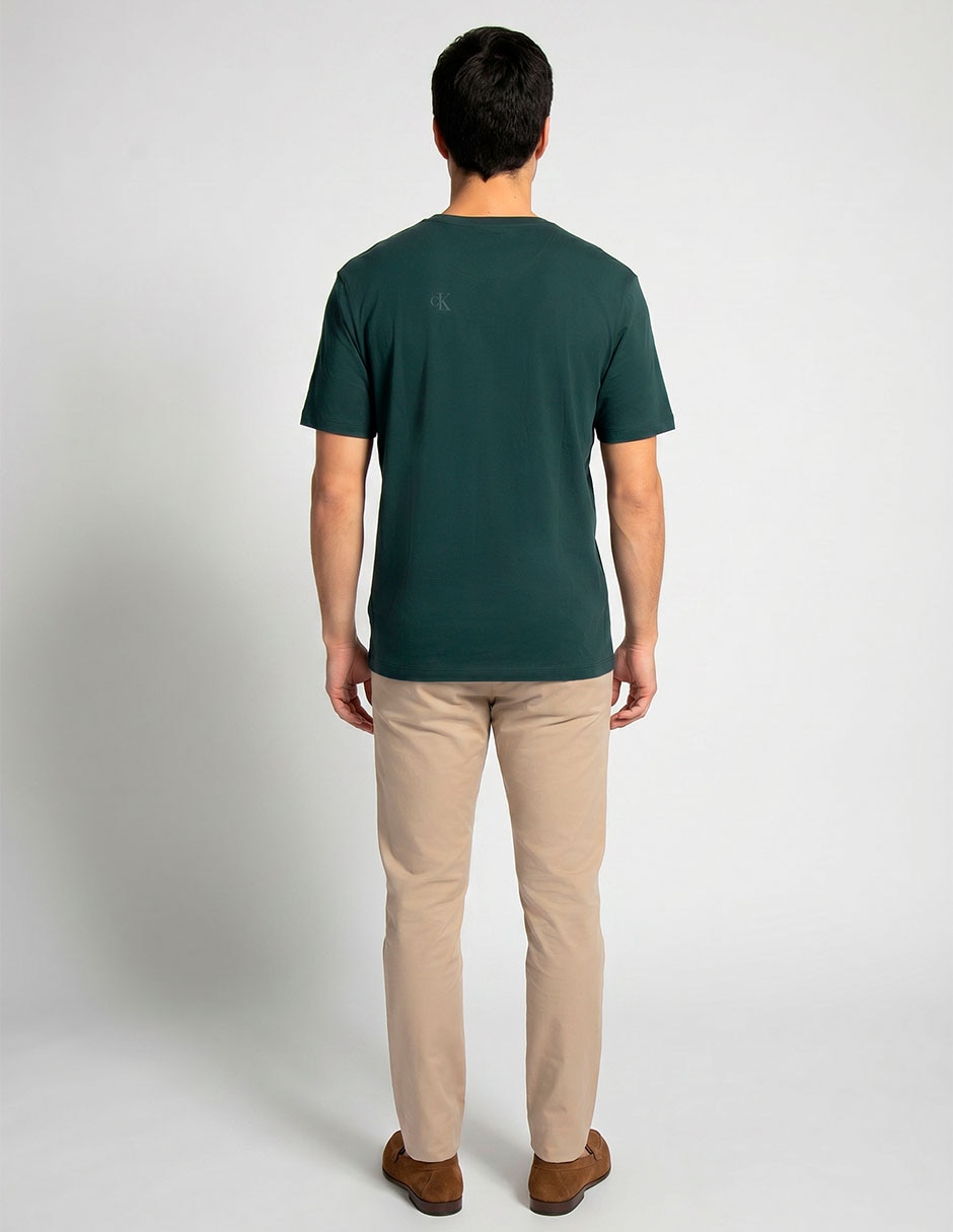 Playera Calvin Klein Hombre cuello redondo para hombre 2