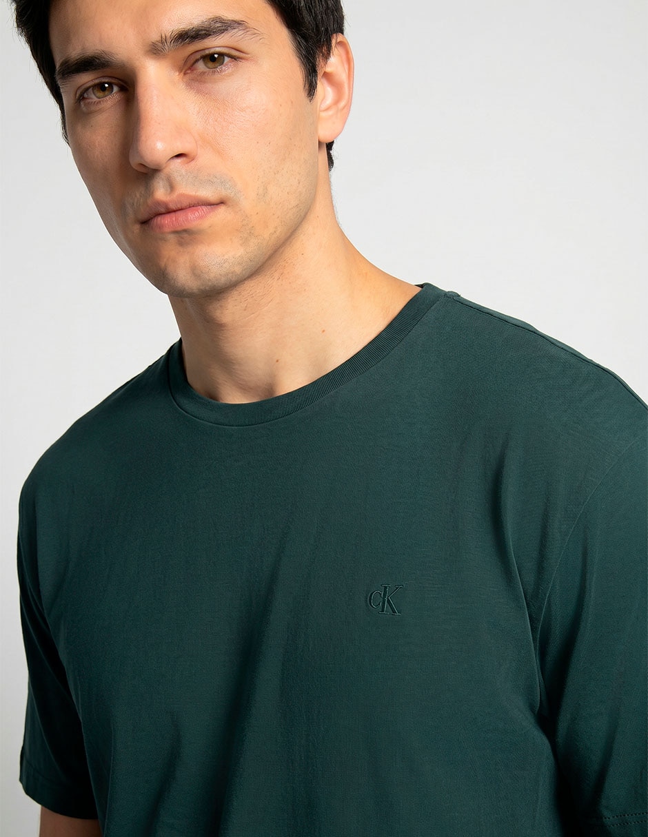 Playera Calvin Klein Hombre cuello redondo para hombre 4