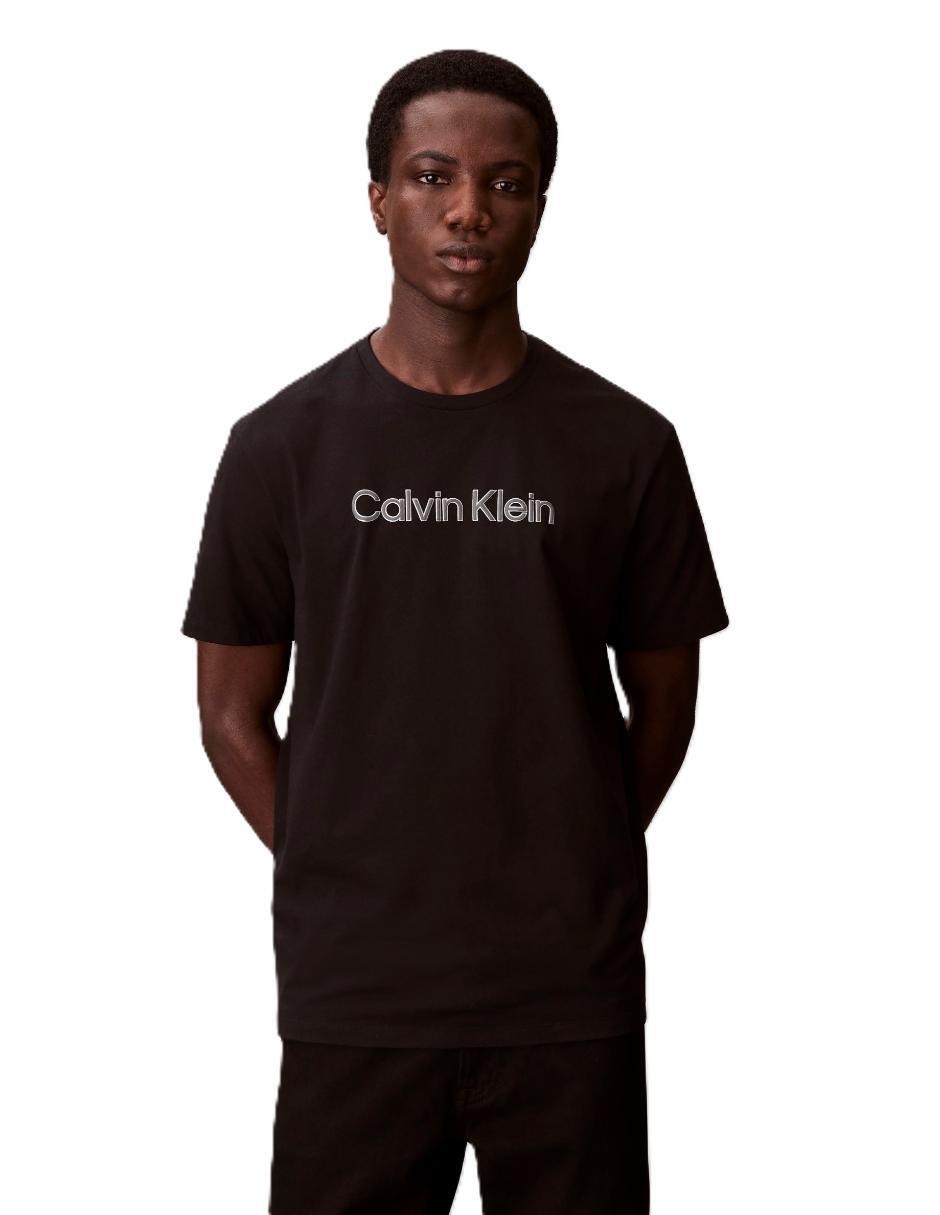 Playera cuello redondo para hombre