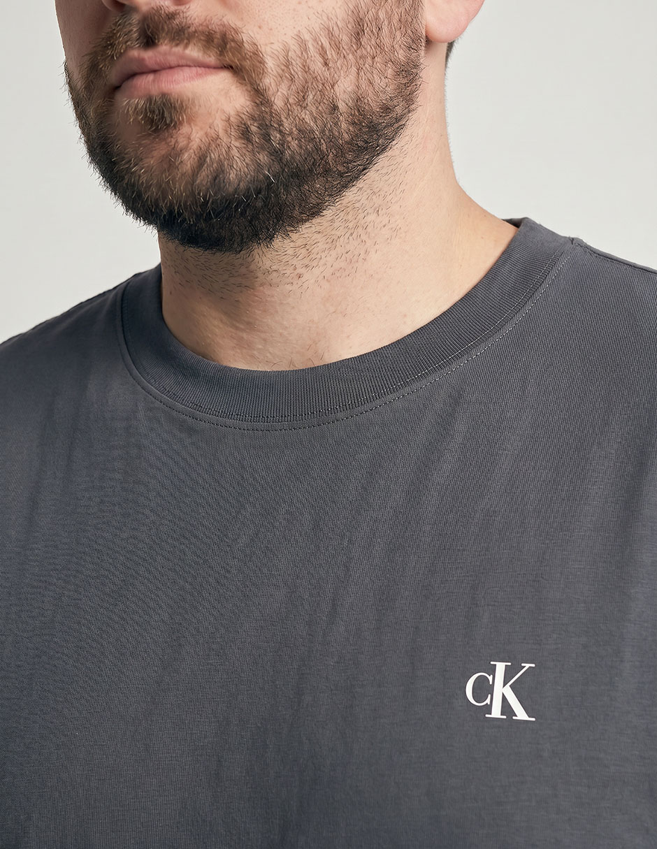 Playera Calvin Klein Hombre cuello redondo para hombre 4