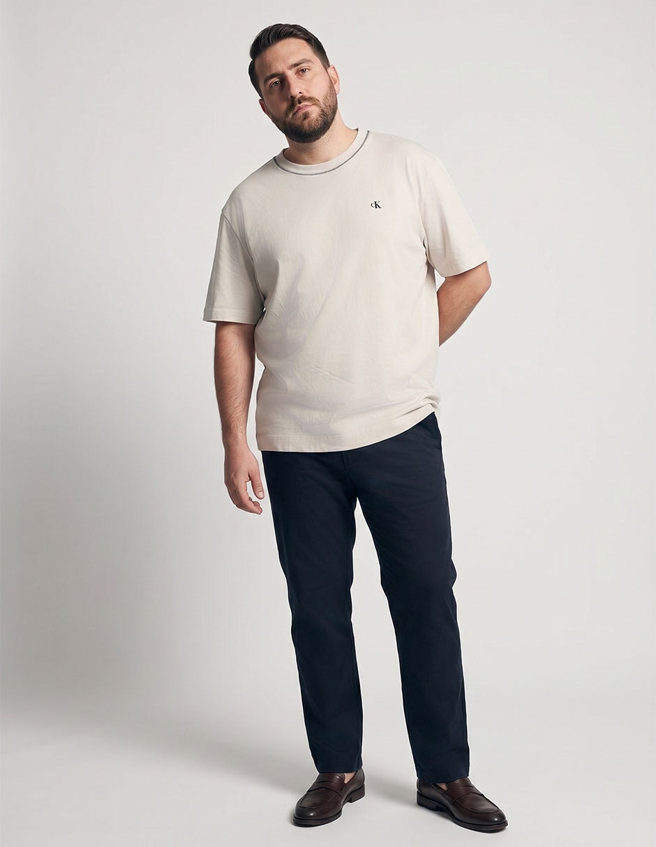 Playera calvin klein hombre cuello redondo para hombre