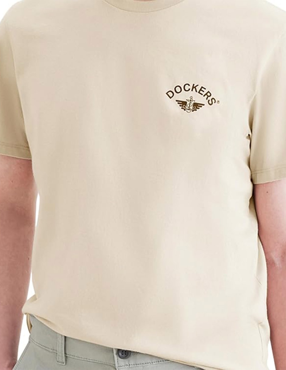 Set Playera/Playera Dockers Cuello Redondo Para Hombre