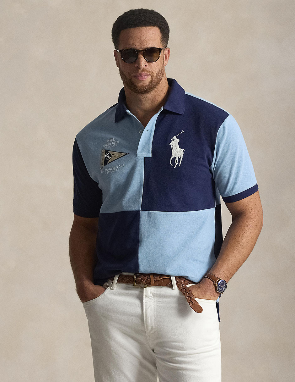 Playera tipo polo para hombre