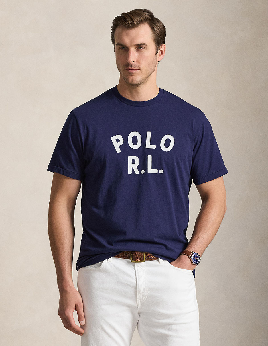 Playera cuello redondo para hombre