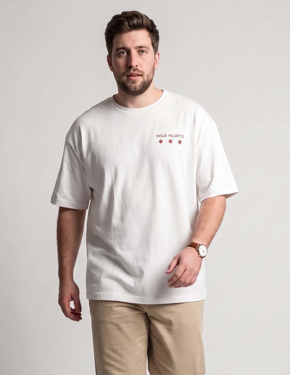 Playera cuello redondo para hombre Playera cuello redondo para hombre