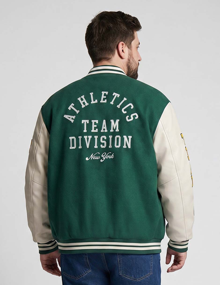 Chamarra bomber that's it cuello a contraste para hombre