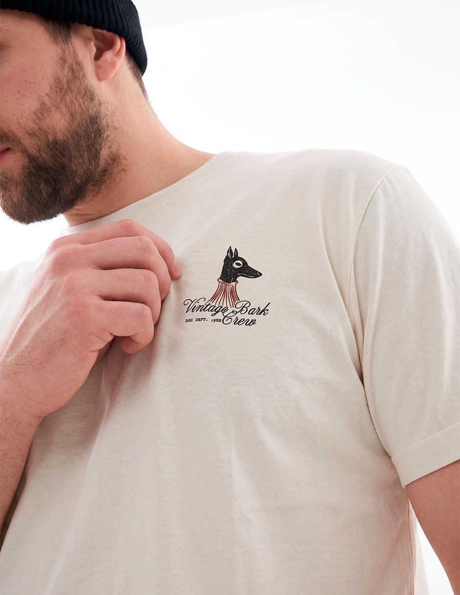 Playera cuello redondo para hombre 4