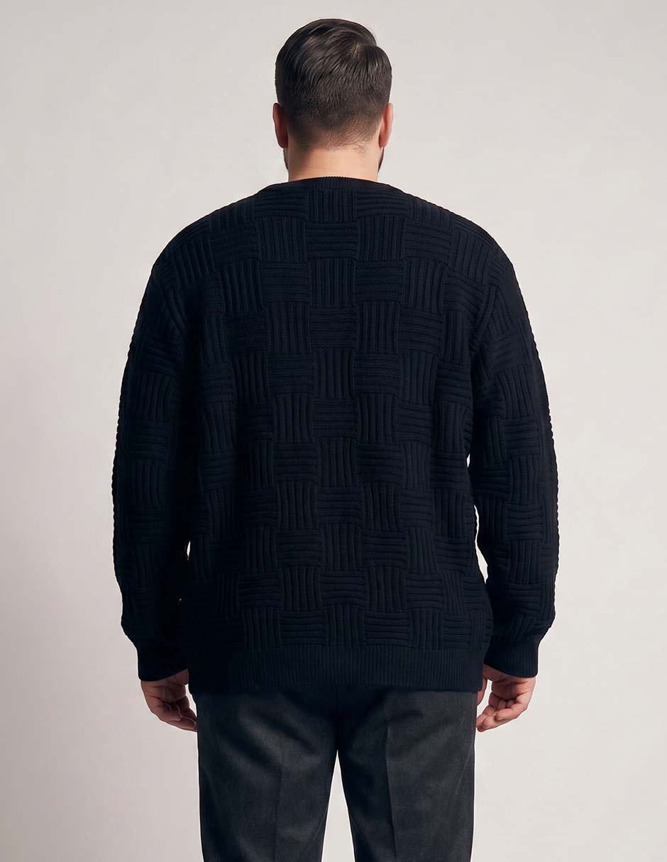 Suéter cuello redondo para hombre 3