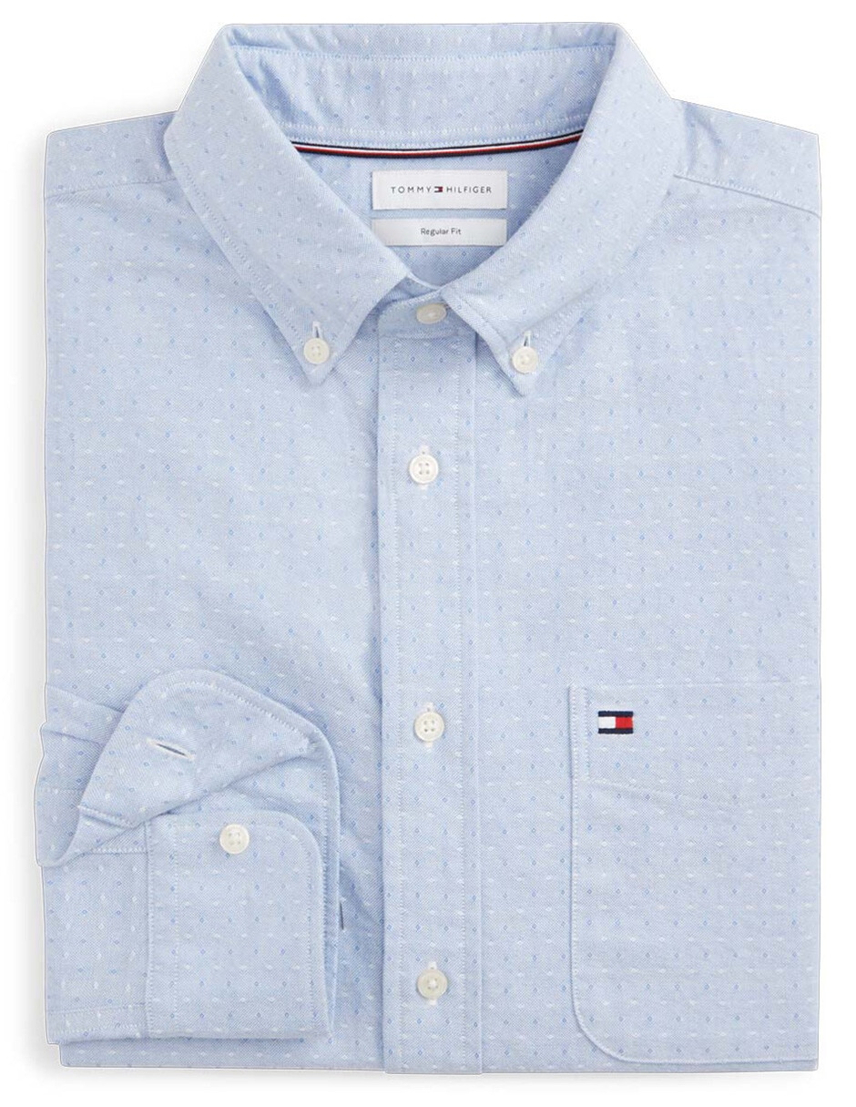 Camisa casual de algodón manga larga para hombre 4