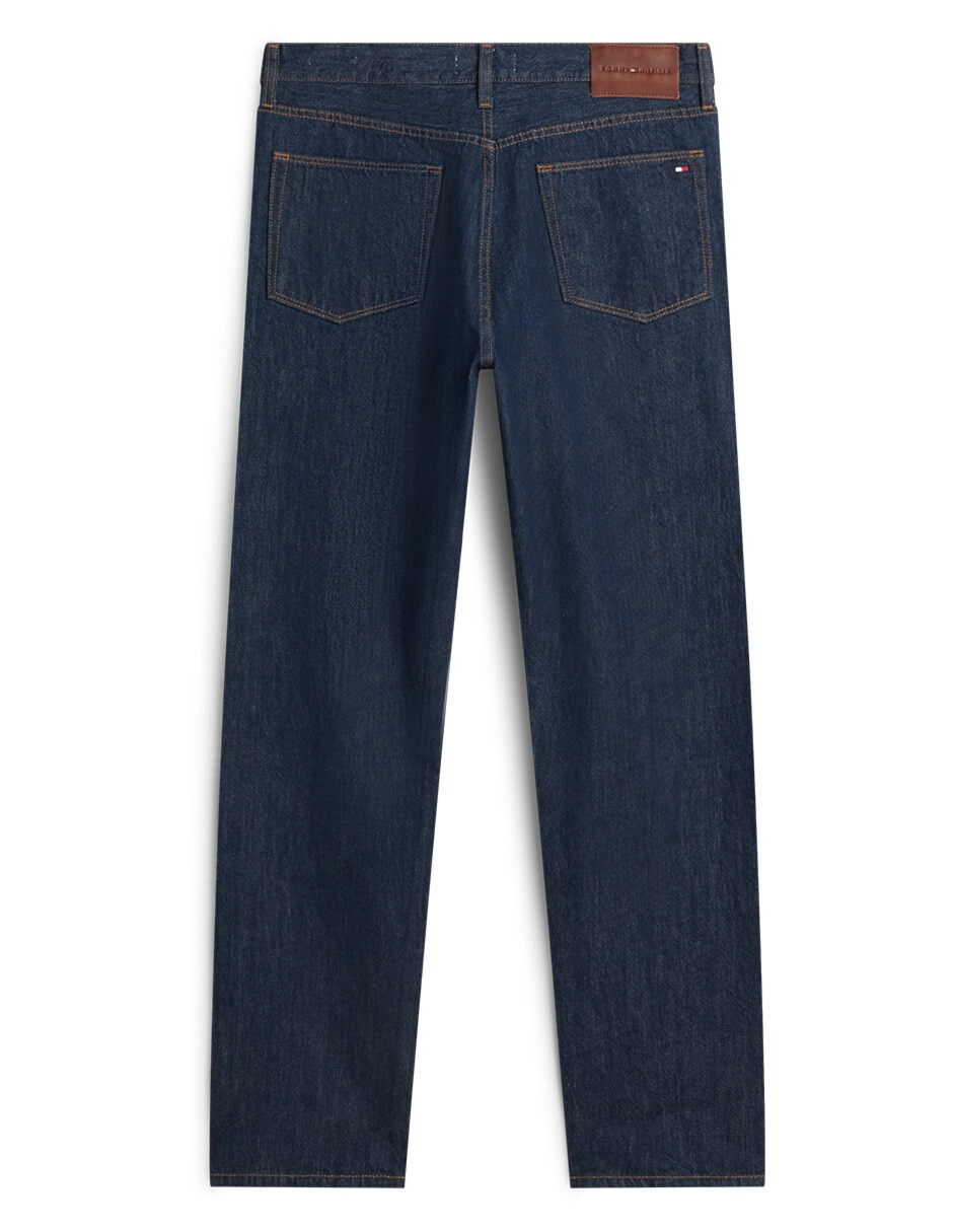 Jeans regular lavado obscuro para hombre 2
