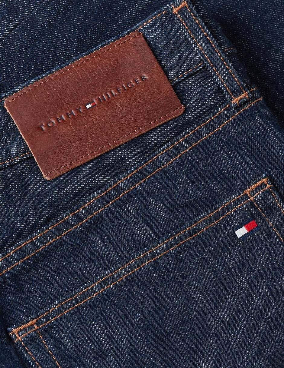 Jeans regular lavado obscuro para hombre 3