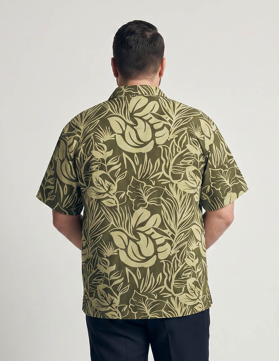 Camisa casual de algodón para hombre 2