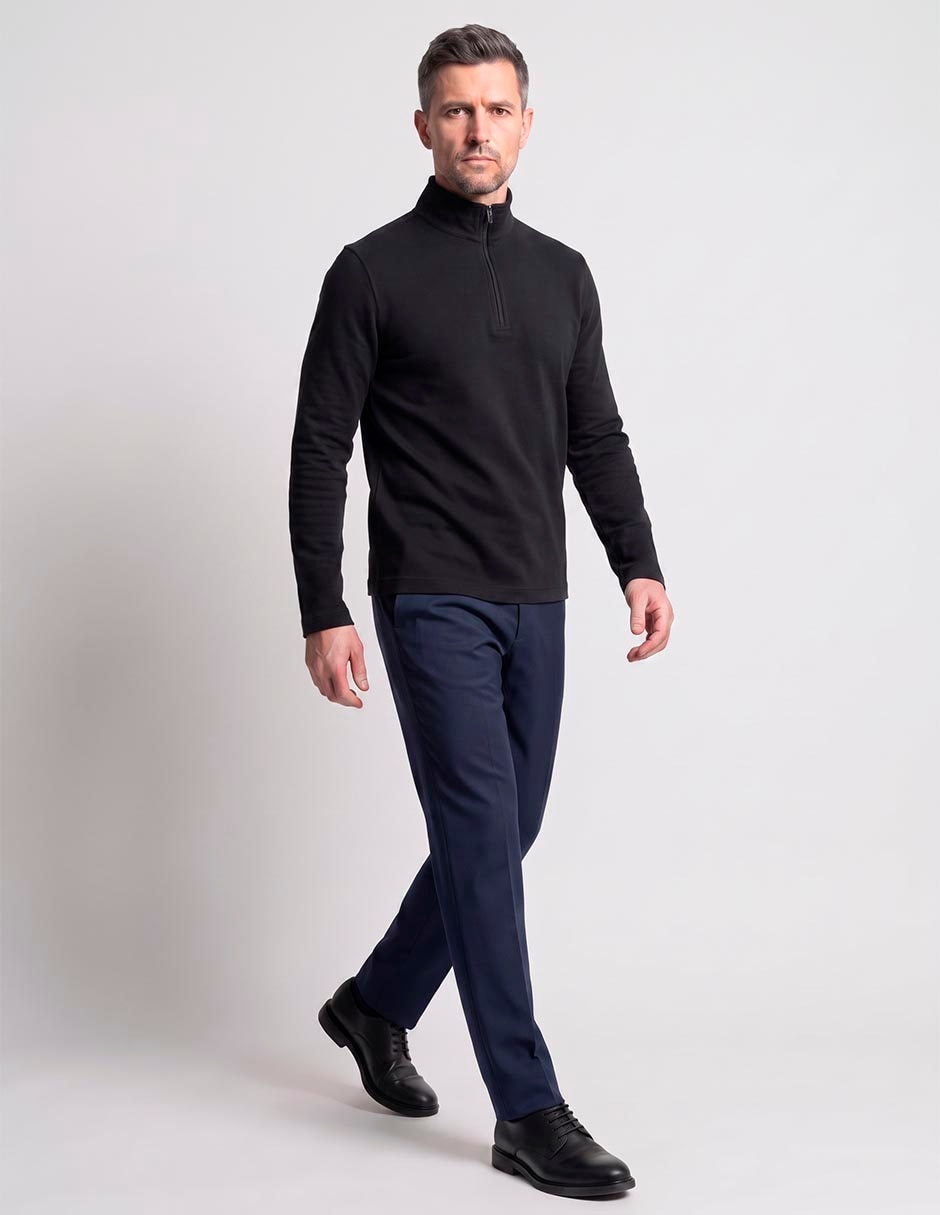 Suéter cuello alto para hombre 3