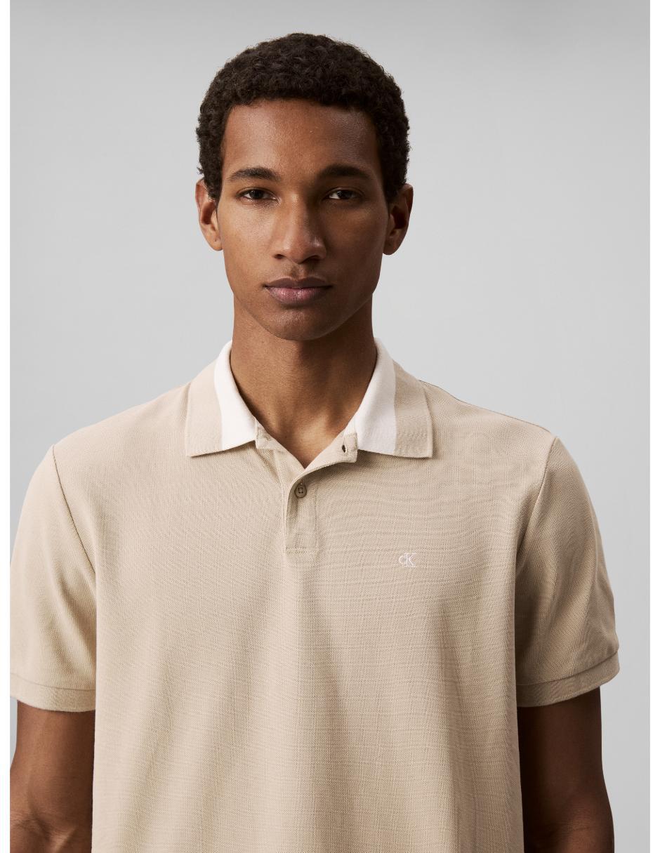 Playera tipo polo Menswear para hombre 4