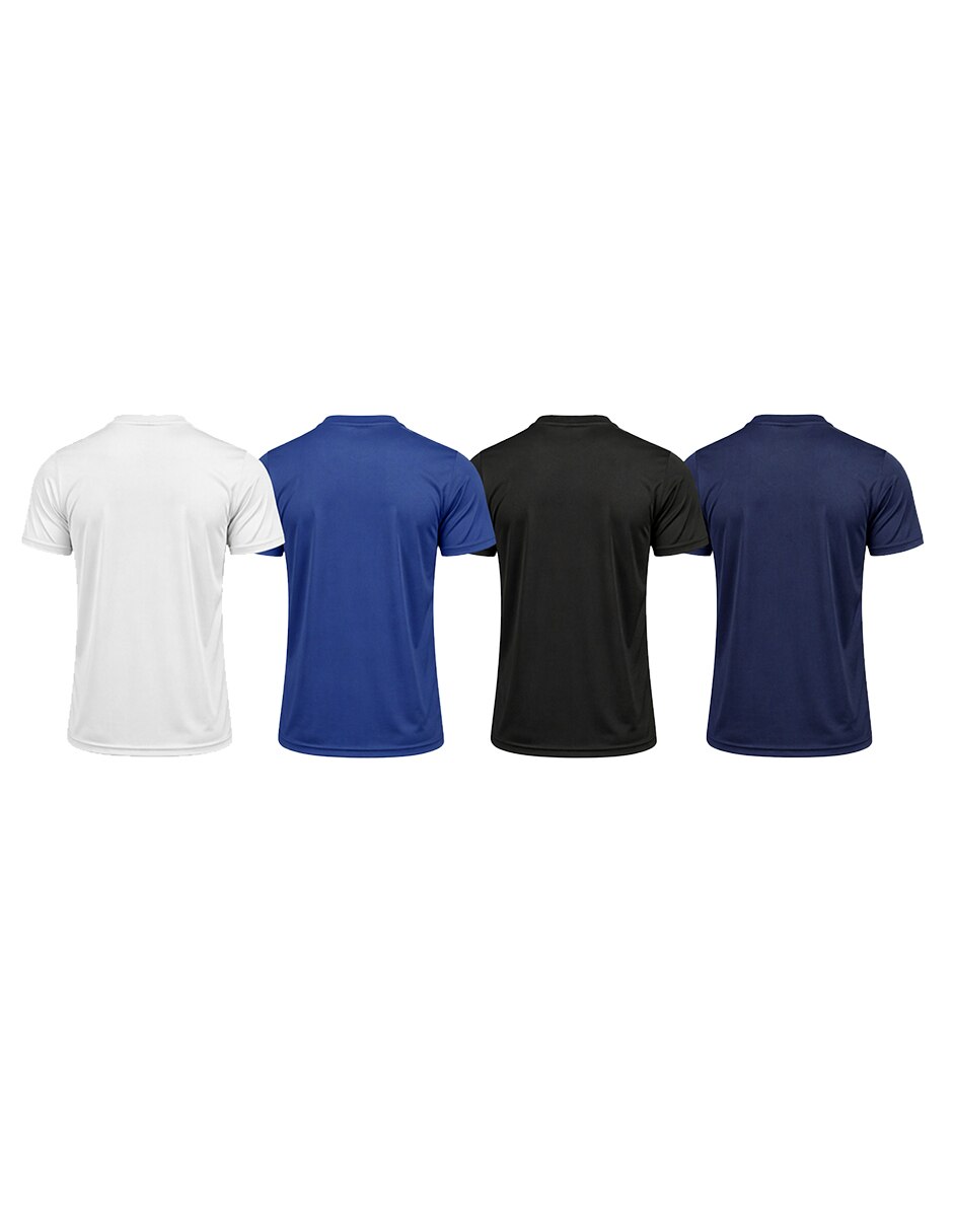 Set playera cuello V para hombre 2