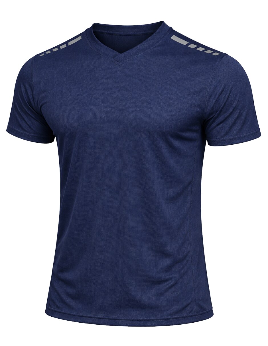 Set playera cuello V para hombre 4
