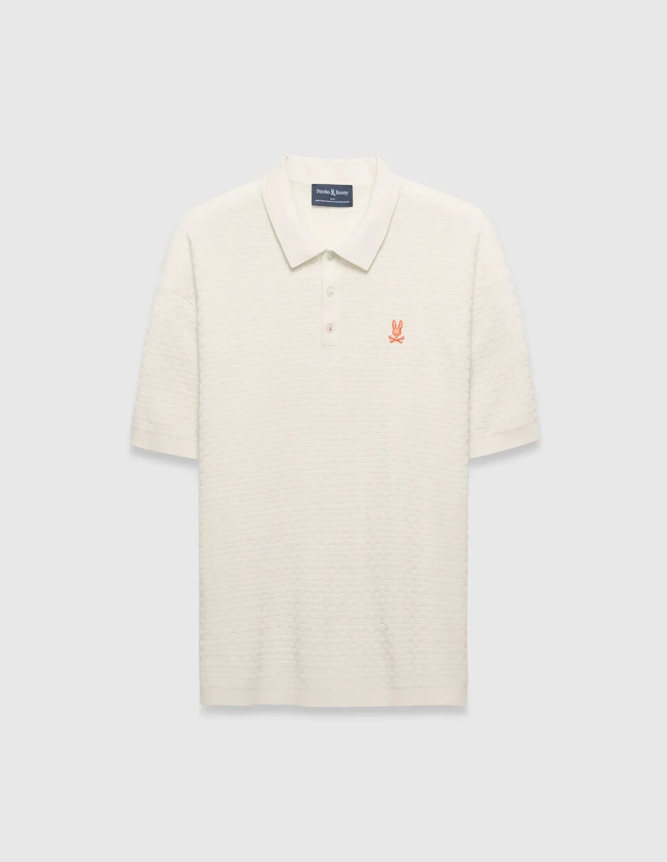 Playera tipo polo psycho bunny su26 para hombre
