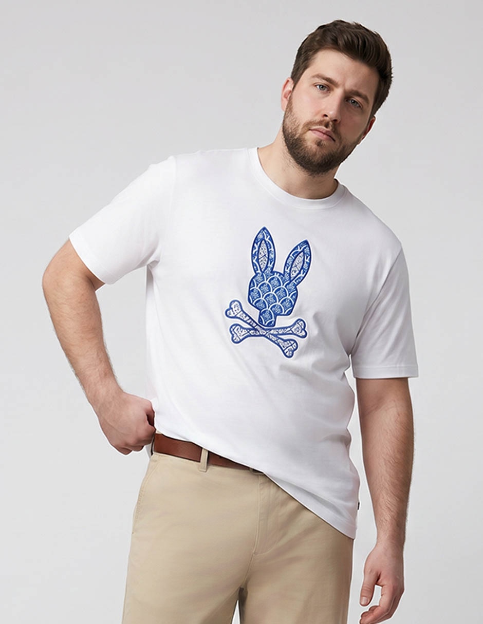 Playera cuello redondo para hombre