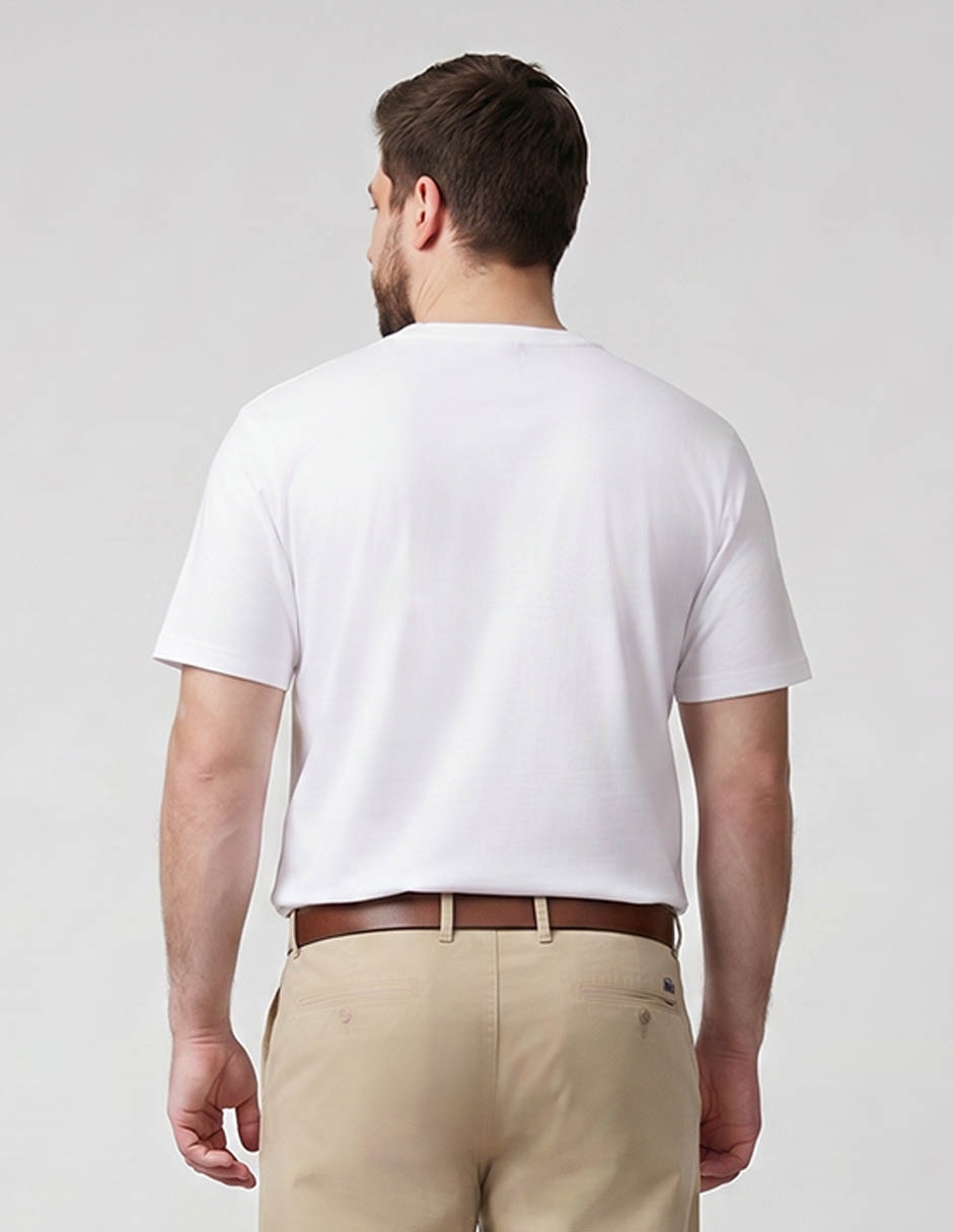 Playera cuello redondo para hombre 2