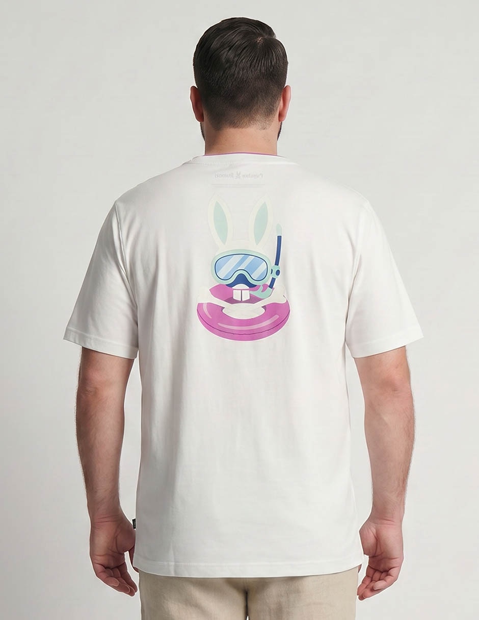 Playera ray cuello redondo para hombre 2