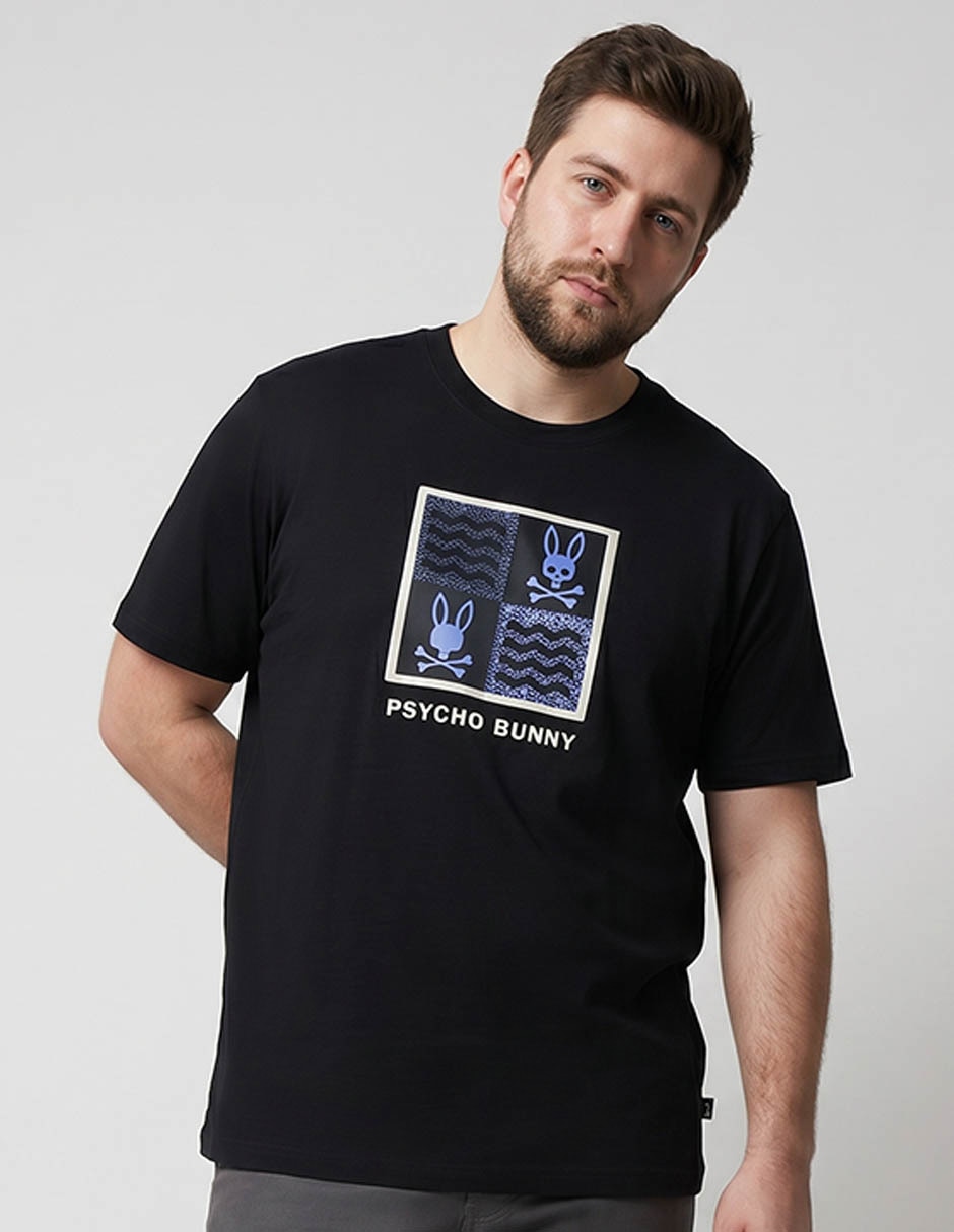 Playera cuello redondo para hombre