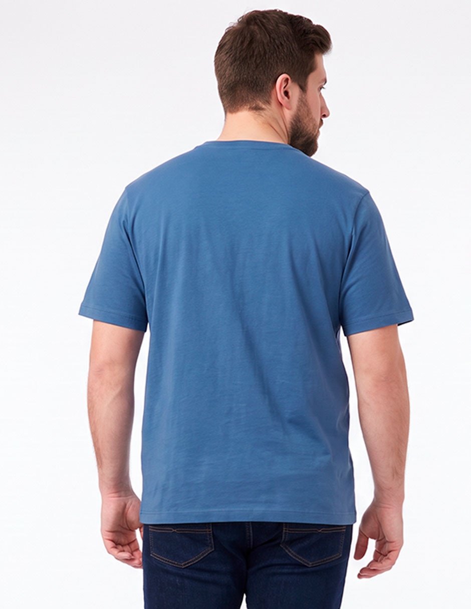 Playera cuello redondo para hombre 4