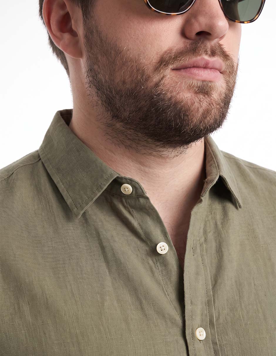Camisa casual manga corta para hombre 2