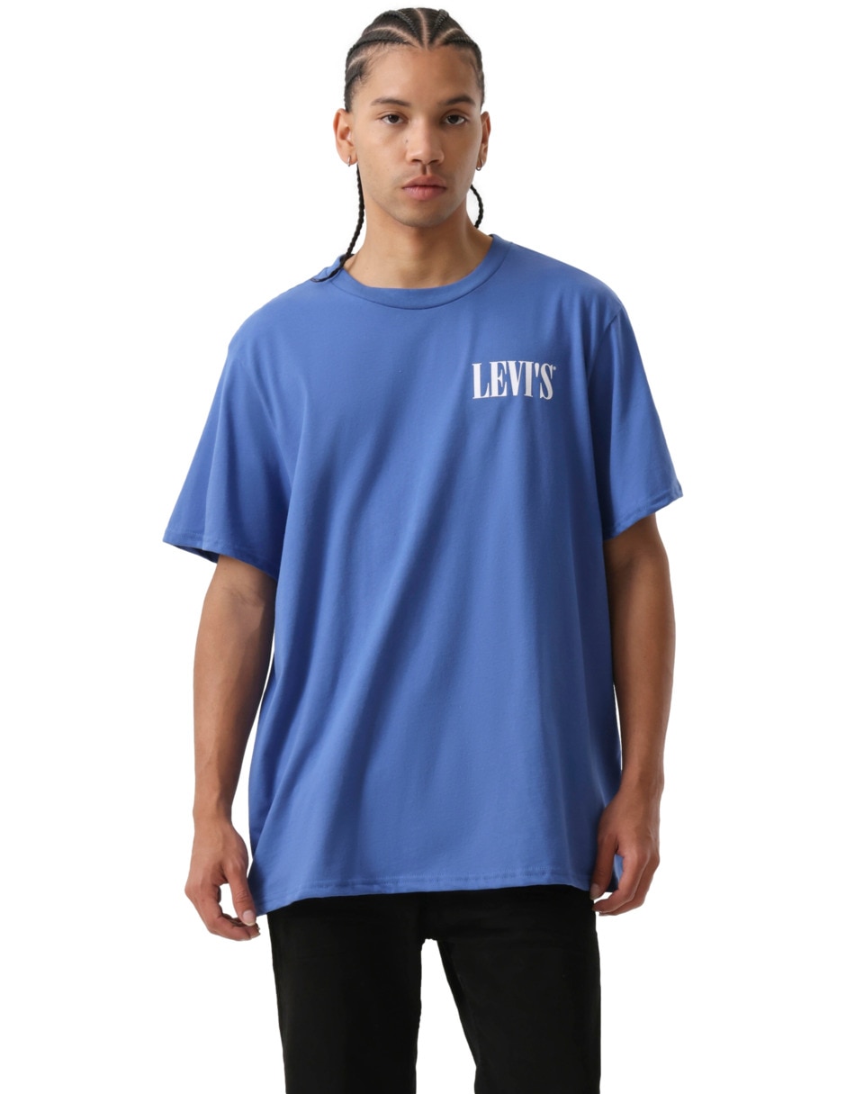 Playera cuello redondo para hombre