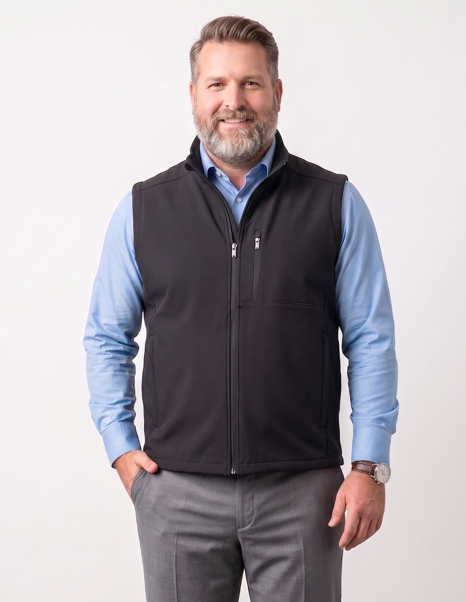 Chaleco JBE con bolsillos para hombre