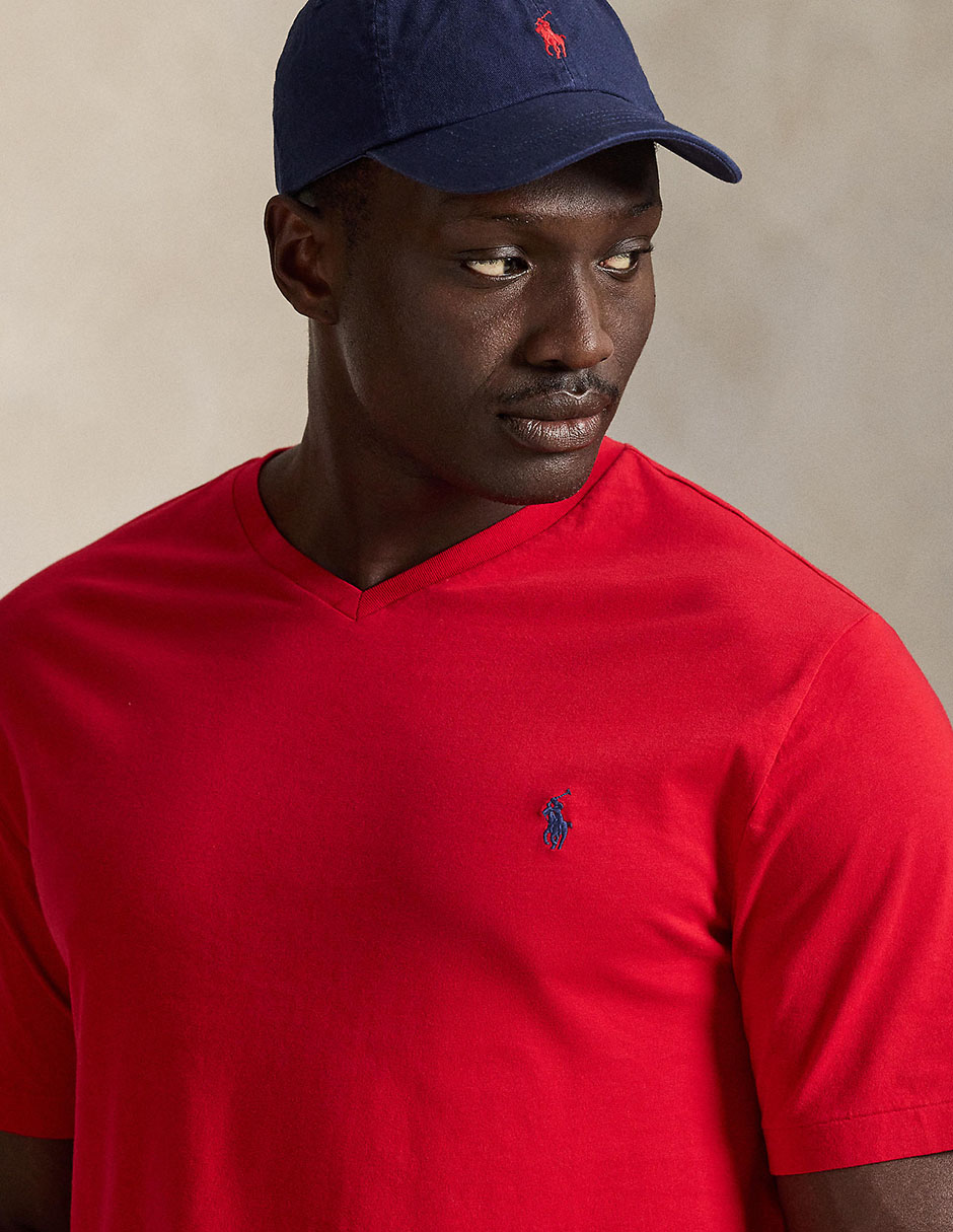Playera cuello V para hombre