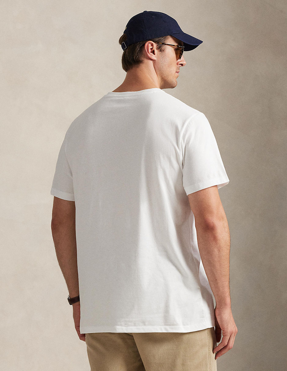 Playera cuello V para hombre