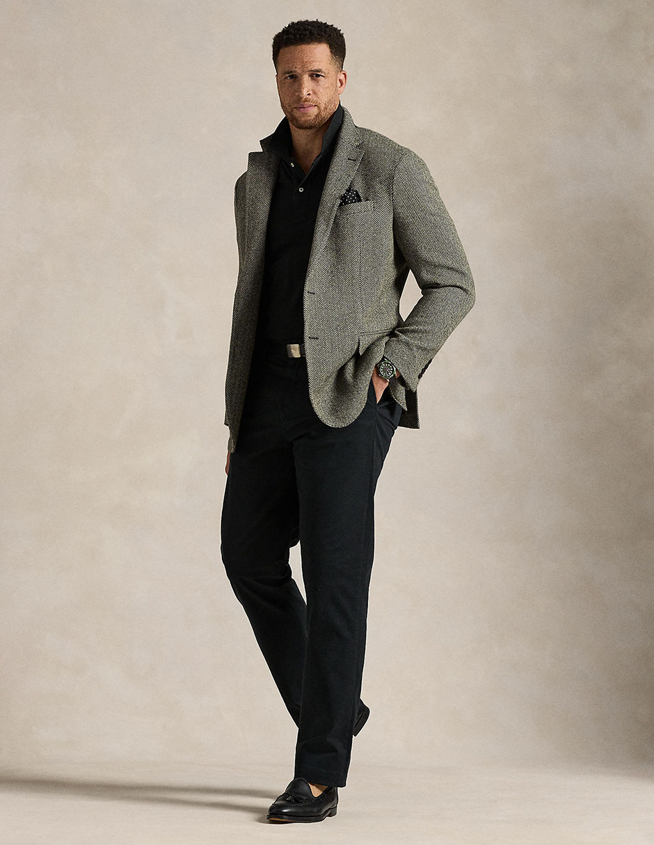 Pantalón straight de algodón para hombre 5