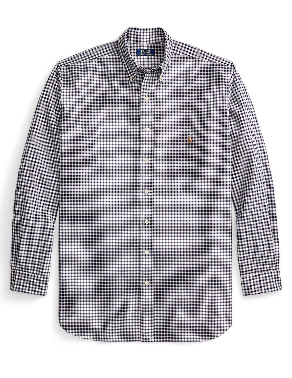 Camisa casual de algodón manga larga para hombre 8