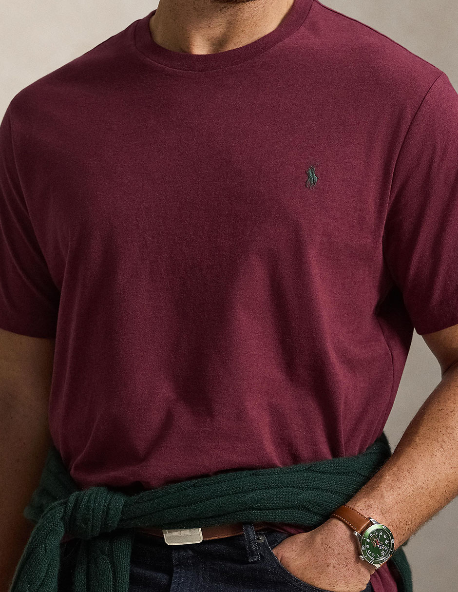 Playera cuello redondo para hombre